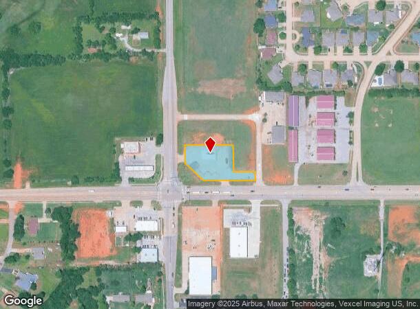 1516 S 29Th Ct, Broken Arrow, OK Parcel Map