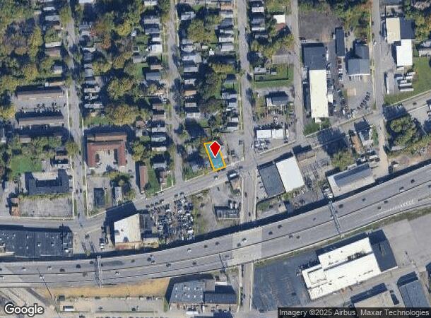 827 Burnet Ave, Syracuse, NY Parcel Map