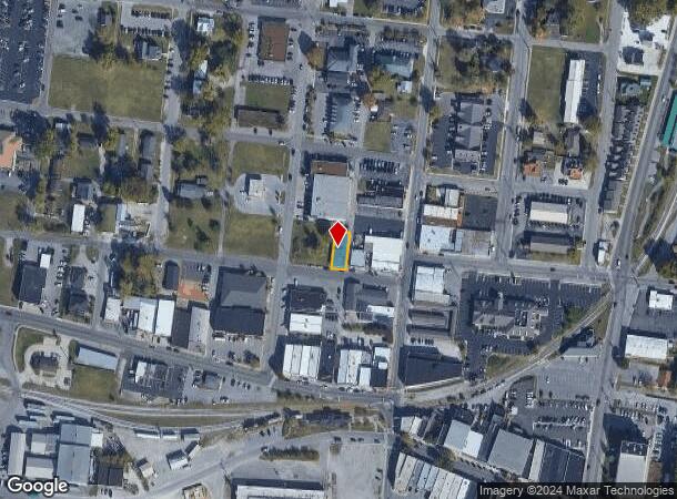  115 W 1St St, Cookeville, TN Parcel Map