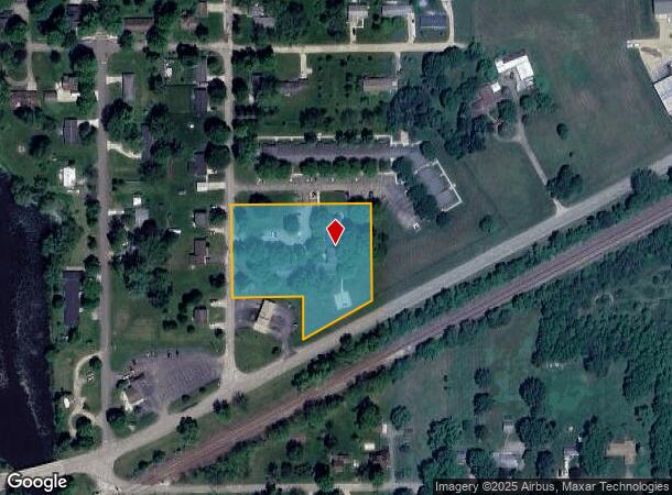  210 East St, Bellevue, MI Parcel Map