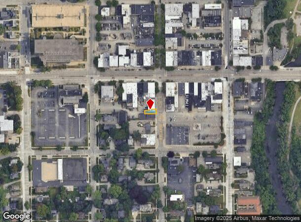  12 S Washington St, Ypsilanti, MI Parcel Map