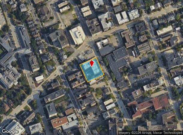  151 N Craig St, Pittsburgh, PA Parcel Map