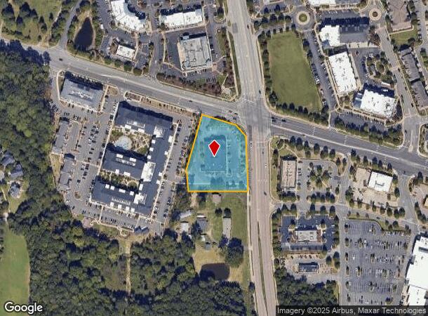  3581 Davis Dr, Cary, NC Parcel Map