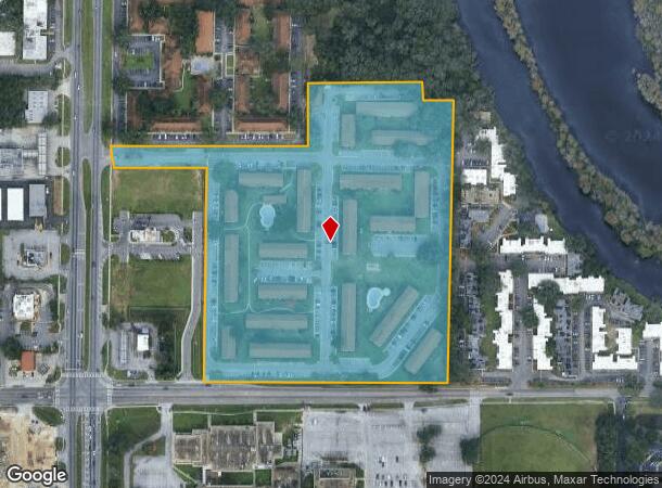  6919 Bonair Dr, Tampa, FL Parcel Map