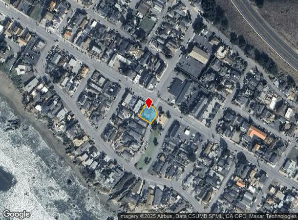  296 S Ocean Ave, Cayucos, CA Parcel Map