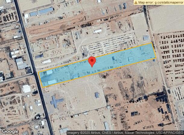  3205 S County Rd W, Odessa, TX Parcel Map