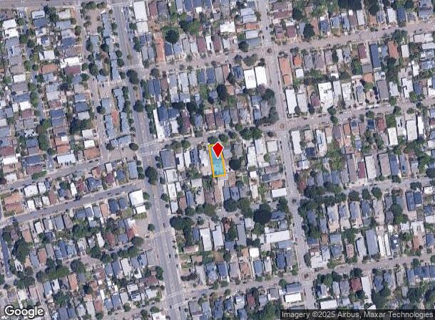  1522 Prince St, Berkeley, CA Parcel Map