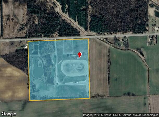 5801 Sebewaing Rd, Owendale, MI Parcel Map
