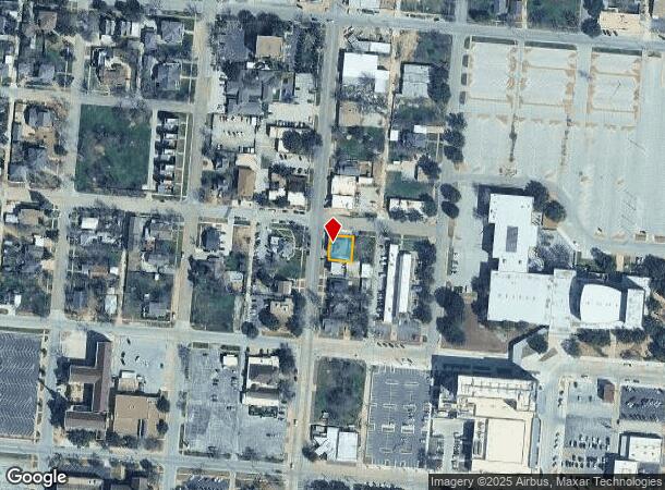  641 Hickory St, Abilene, TX Parcel Map