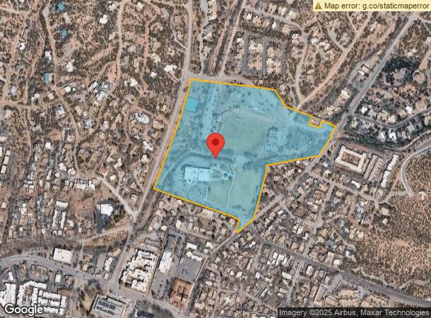  490 Bishops Lodge Rd, Santa Fe, NM Parcel Map