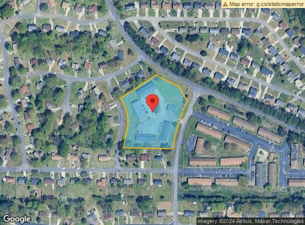  407 Fairfax Dr, Fairfield, AL Parcel Map