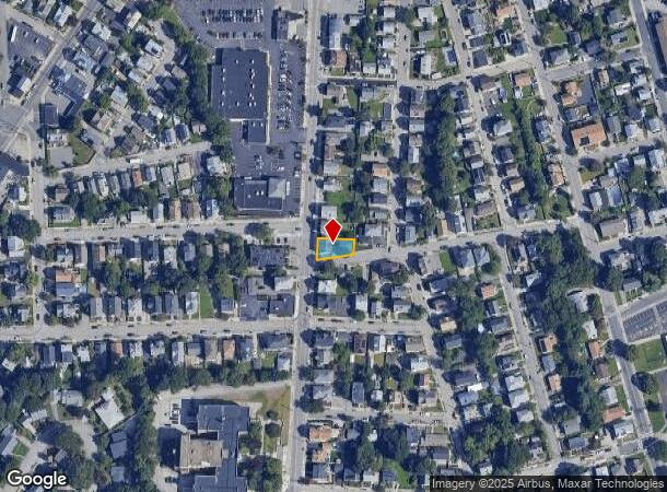 73 Rhodes St, Pawtucket, RI Parcel Map