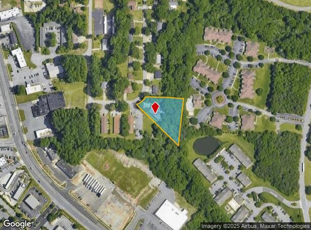  2419 Francis St, High Point, NC Parcel Map