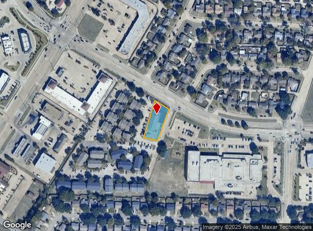  548 E Bethany Dr, Allen, TX Parcel Map