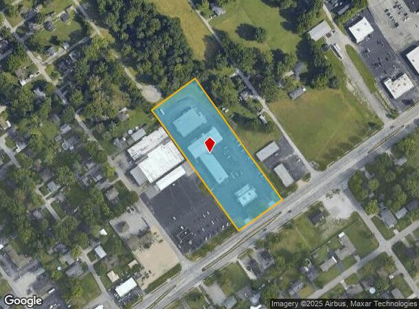  125 W Lewis And Clark Pky, Clarksville, IN Parcel Map