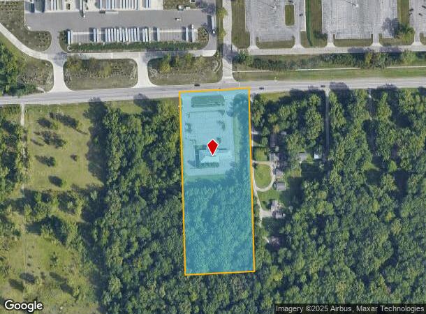  37451 Ecorse Rd, Romulus, MI Parcel Map