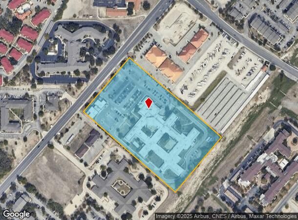  8550 Huebner Rd, San Antonio, TX Parcel Map
