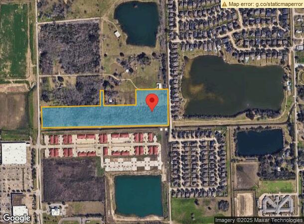  2457 Smith Ranch Rd, Pearland, TX Parcel Map