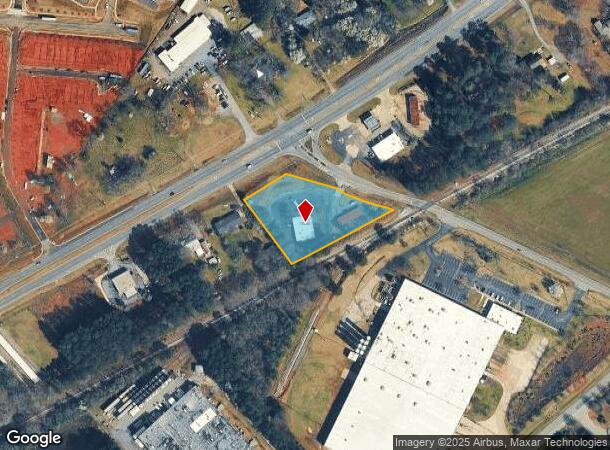  1110 Hull Rd, Athens, GA Parcel Map