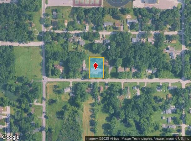 6016 W 41St Ave, Gary, IN Parcel Map