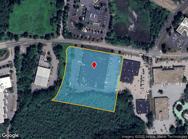 125 Flanders Rd, Westborough, MA Parcel Map