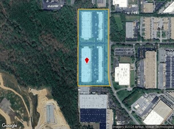  529 Commerce Dr, Upper Marlboro, MD Parcel Map