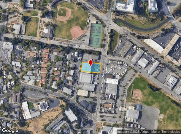  637 Lindaro St, San Rafael, CA Parcel Map