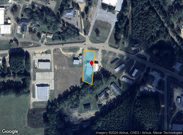  1347 W Broad St, Monticello, MS Parcel Map