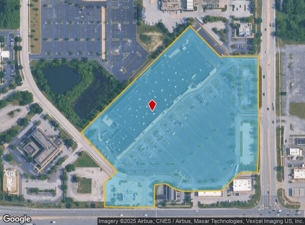 4840 211Th St, Matteson, IL Parcel Map