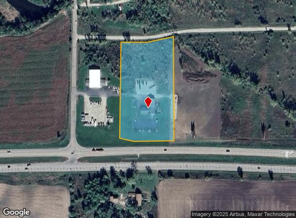  N2260 Reek Rd, Weyauwega, WI Parcel Map