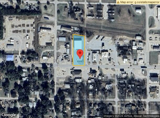  602 W Cherokee St, Lindsay, OK Parcel Map