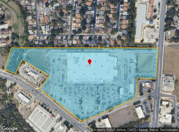 9427 Culebra Rd, San Antonio, TX Parcel Map