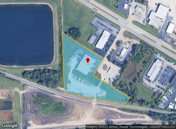  104 Ronald Ln, Bellevue, OH Parcel Map