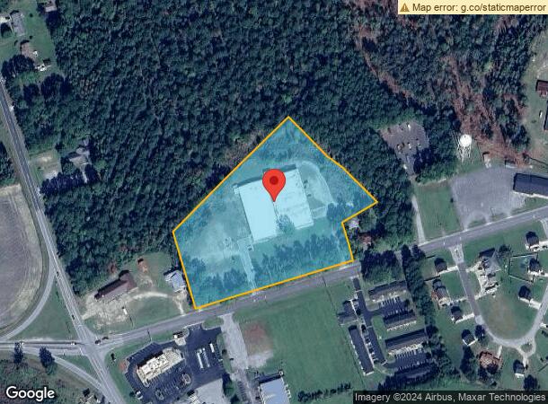  276 Bailey Ln, Vanceboro, NC Parcel Map