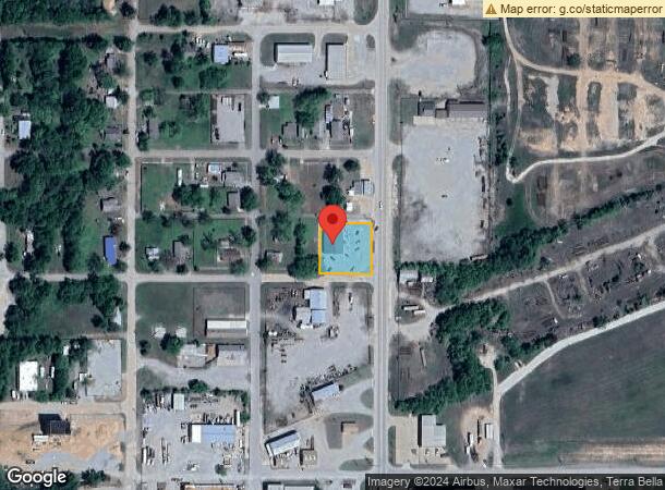  801 N Little Ave, Cushing, OK Parcel Map