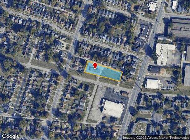 1809 Vorster Ave, Louisville, KY Parcel Map