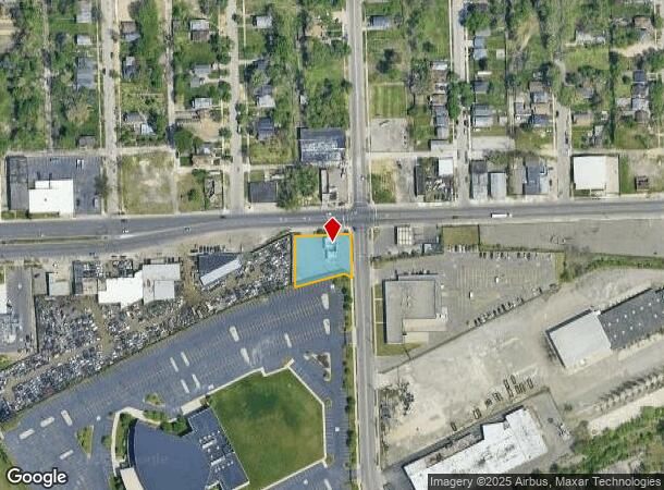 1850 E Mcnichols Rd, Highland Park, MI Parcel Map