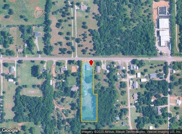 12404 E Britton Rd, Jones, OK Parcel Map