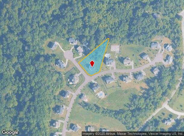 12611 Carolina Meadow Ln, Clinton, MD Parcel Map