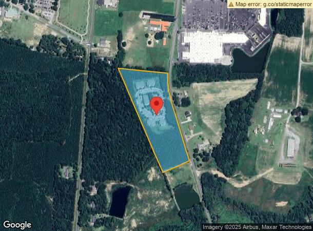  412 Overland Rd, Clinton, NC Parcel Map