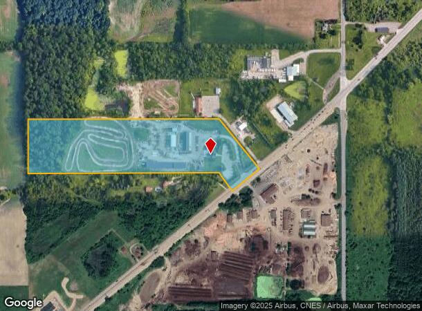 5855 N Michigan Rd, Dimondale, MI Parcel Map