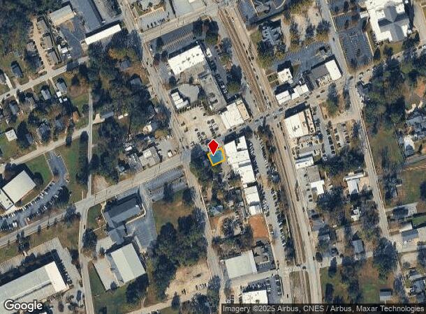 107 W Curtis St, Simpsonville, SC Parcel Map