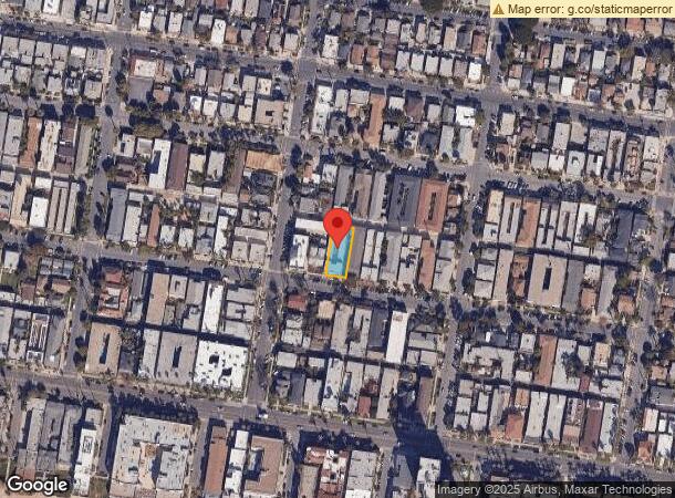  1221 E 1St St, Long Beach, CA Parcel Map