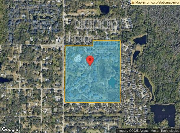  15115 Livingston Ave, Lutz, FL Parcel Map