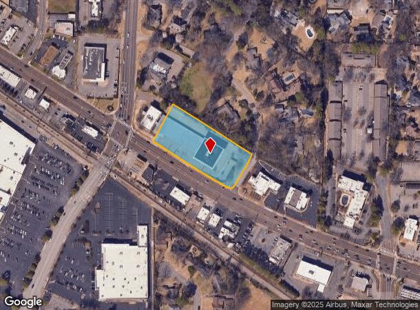 5240 Poplar Ave, Memphis, TN Parcel Map