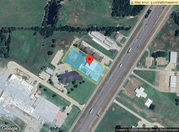  1129 Industrial Dr E, Sulphur Springs, TX Parcel Map