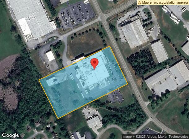  5961 Commerce Blvd, Morristown, TN Parcel Map