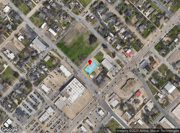  525 N 18Th St, Waco, TX Parcel Map
