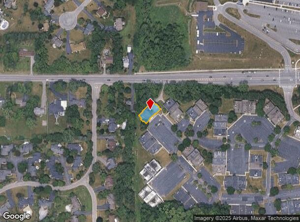 160 Office Park Way, Pittsford, NY Parcel Map