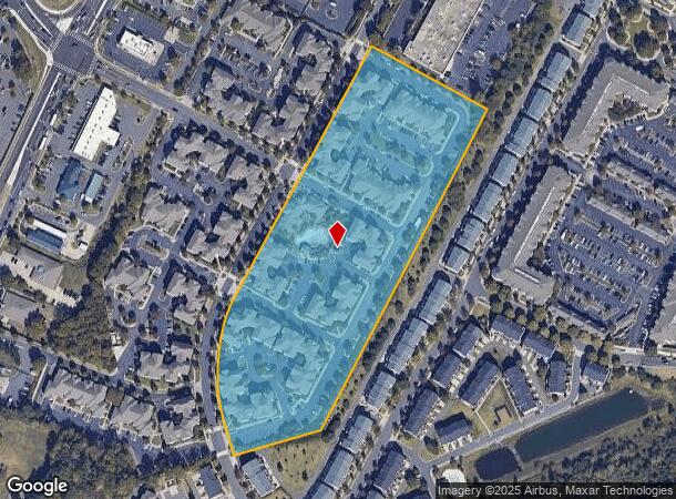  2115 Sandy Porter Rd, Charlotte, NC Parcel Map